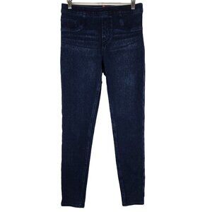 SPANX Jean-ish Leggings‎ Womens Medium 20018R Slimming Stretch Pull On Shaping